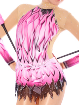 Pink sublimation leotard rg use