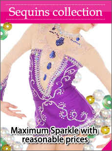 sequins leotards to sparkes on your floor routine