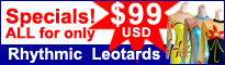 Rhythmic gymnastics Leotards for $99usd