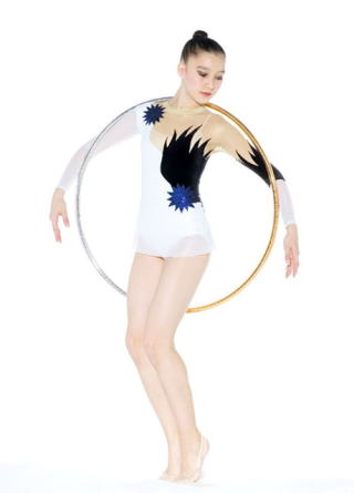 rhythmic gymnatics leotard 1006OL-B-1007
