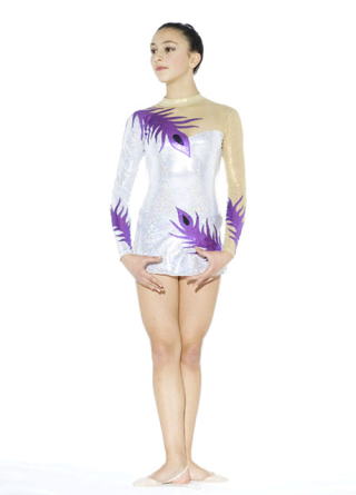 rhythmic gymnatics leotard 1006OL-B-1008